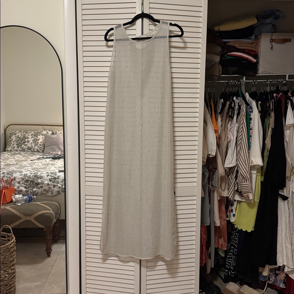 Elegant White Maxi Dress